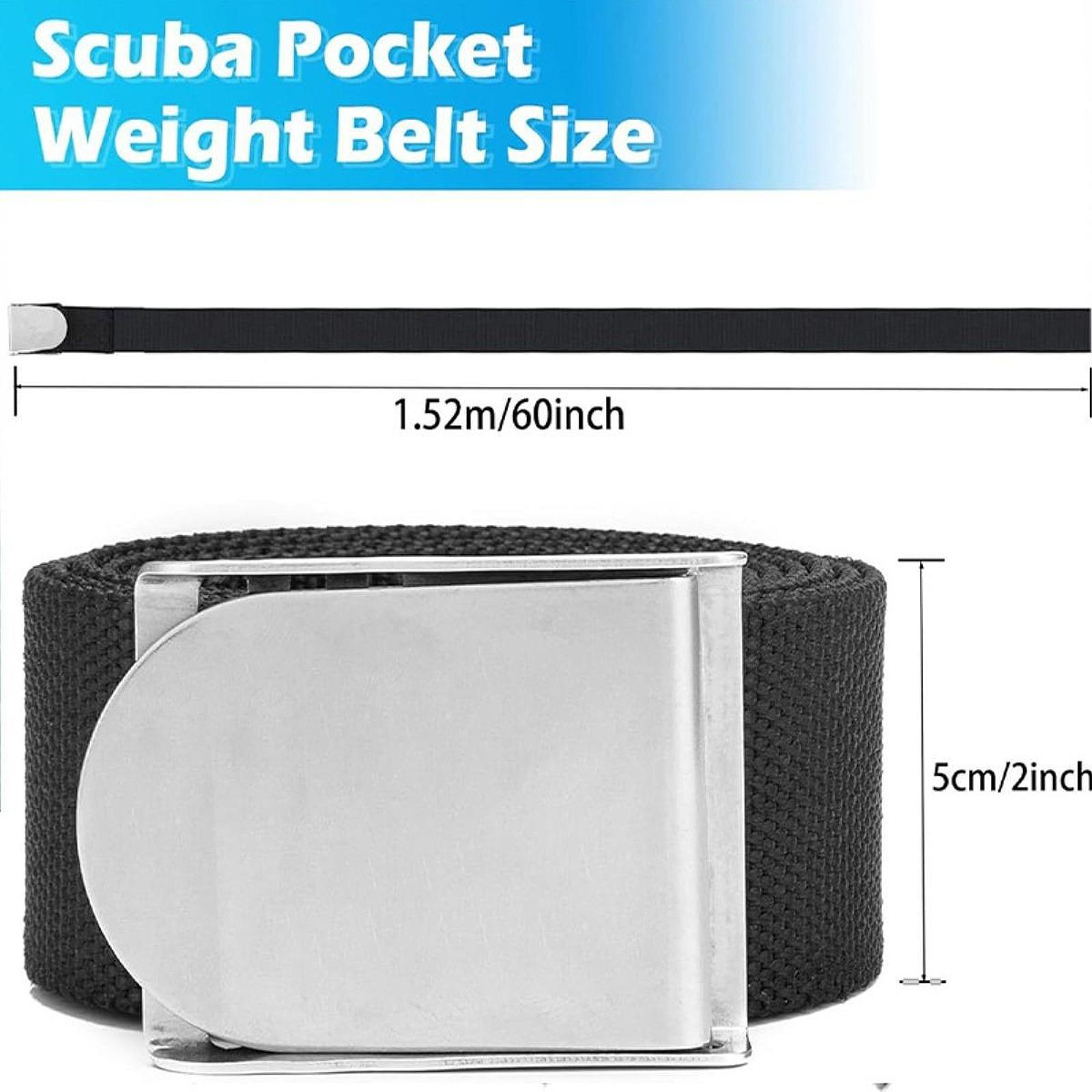 Dive Weight Belt - Diving Weight Strip Stainless Steel Buckle